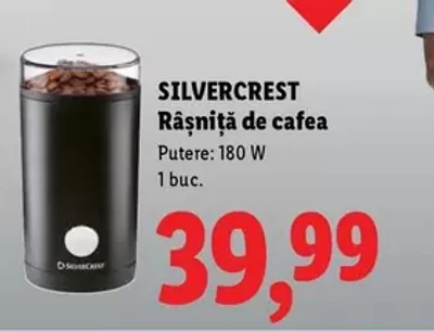 Râșniță de cafea — Putere: 180 W 1 buc.