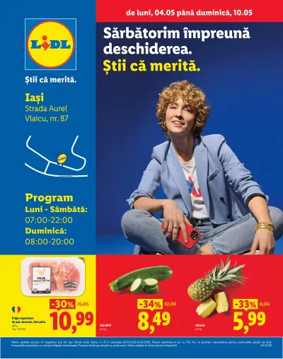 Catalog Lidl 04.05.2026 - 10.05.2026 - de Luni 04.05 până Duminică 10.05