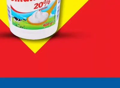 Ecler cu frișcă, glazurat