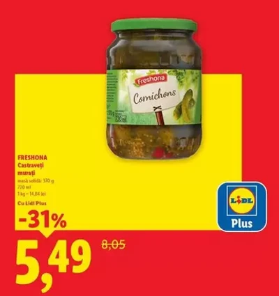 Cornichons — 720 ml