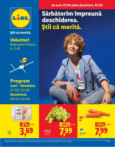 Catalog Lidl 27.04.2026 - 03.05.2026 - de luni 27.04 până duminică 03.05