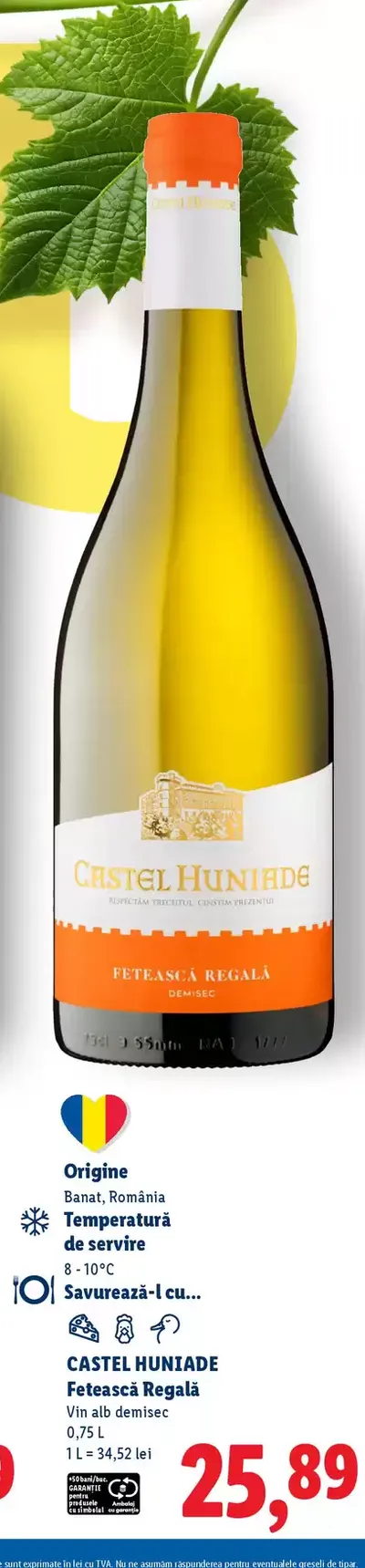 Alb - CASTEL MIMIADE Fetească Regală